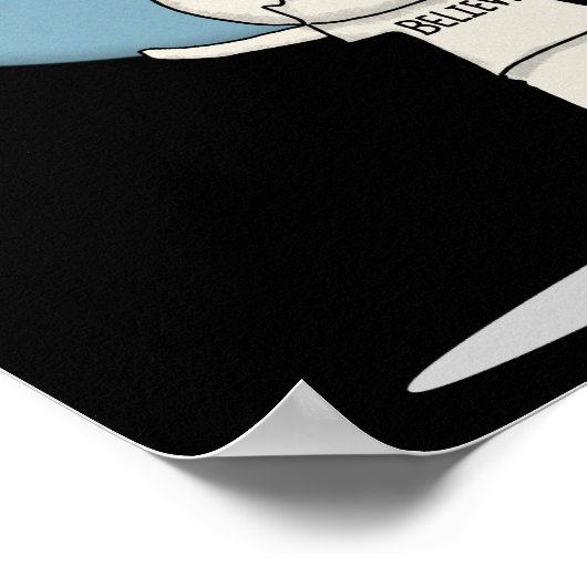 Danke für die Kraft Poster (Ecke)