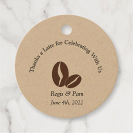 Danke für die letzte Markierung Geschenkanhänger