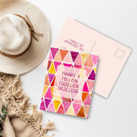 Danke für die Million Bajillion Freundschaft Postc