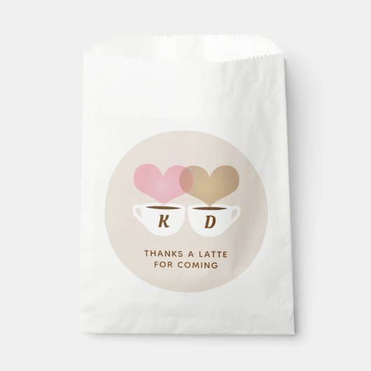 Danke für die neuesten, maßgeschneiderten Hochzeit Geschenktütchen (Vorderseite)