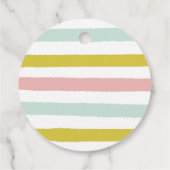 Danke für die Niedliche Babydusche von Llama Geschenkanhänger (Rückseite)