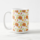 DANKE FÜR DIE ORANGE TÜRKEI PUMPKINS-BLÄTTER KAFFEETASSE (Links)