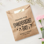 Danke für die Popping by Popcorn Hochzeit Geschenktütchen (Versiegelt)