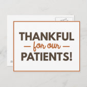 Danke für die Postkarte unserer Patienten (Vorne/Hinten)