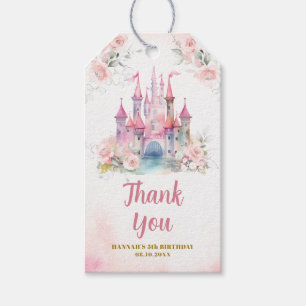 Danke für die Prinzessin Royal Castle zum 5. Gebur Geschenkanhänger