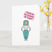 Danke für die Rezession, Herr Powell Karte (Gelbe Blume)