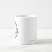 Danke für die Teamarbeit Hände Würdigung Kaffeetasse (Mittel)