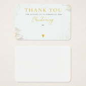 Danke für die Teilnahme an Weihnachtskarten (Vorne & Hinten)