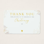 Danke für die Teilnahme an Weihnachtskarten (Vorderseite)