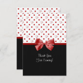 Danke für die Teilnahme der Girly roten Herzen (Vorne/Hinten)