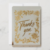 Danke für die Unterstützung an trüben Tagen (Rückseite)