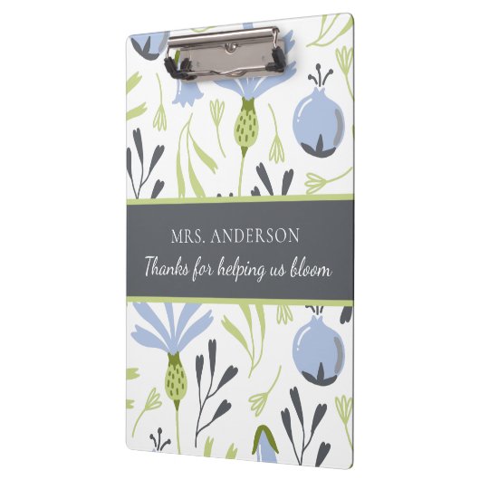 Danke für die Unterstützung der Bloom-Zwischenabla Klemmbrett (Links)