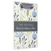 Danke für die Unterstützung der Bloom-Zwischenabla Klemmbrett (Rechts)