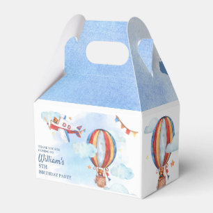 Danke für die Vintage-Flug-Themen-Geburtstagsfeier Geschenkschachtel