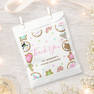 Danke für die Weihnachtsplätzchen-Tauschparty in R Geschenktütchen