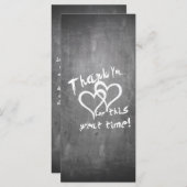 Danke für diese tolle Zeit auf dem Kreidebrett (Vorne/Hinten)