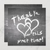 Danke für diese tolle Zeit auf dem Kreidebrett (Vorne/Hinten)