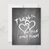 Danke für diese tolle Zeit auf dem Kreidebrett (Vorderseite)