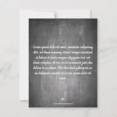 Danke für diese tolle Zeit auf dem Kreidebrett (Rückseite)