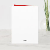 Danke für (Ein Geschenk) (Rückseite)