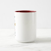 Danke für ein Jahr des Lernens Tasse (Zentrum)