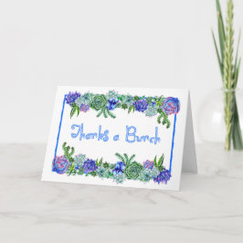 Danke für eine Bündelkarte