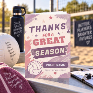 Danke für eine großartige Saison Volleyball Netbal