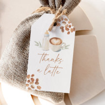 Danke für eine Kanne Kaffee Baby Shower