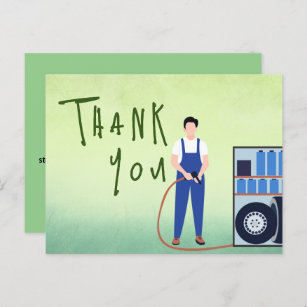 Danke für einen Mechaniker Postkarte