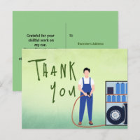 Danke für einen Mechaniker
