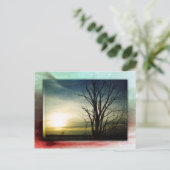 Danke für euch! postkarte (Stehend Vorderseite)