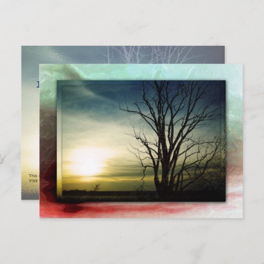 Danke für euch! postkarte (Vorne/Hinten)