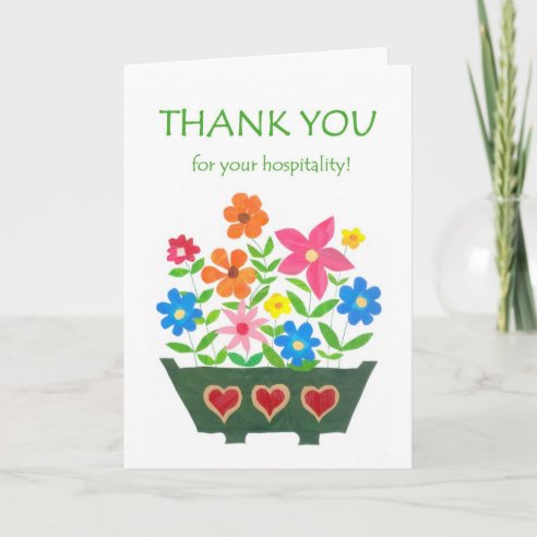 Danke Gastfreundschaft Geschenke Zazzle.de