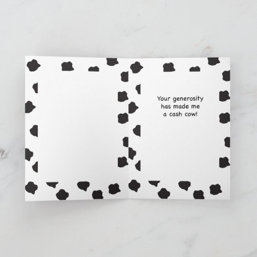 Danke für Geld, Funny Cash Cow (Innenseite)