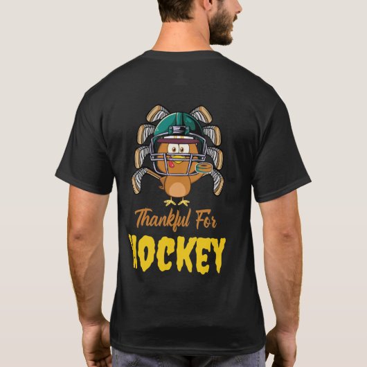 Danke für Hockey Türkei Erntedank T-Shirt (Rückseite)