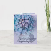 Danke für Ihr Beileid Hydrangeas (Vorderseite)