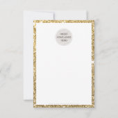 DANKE FÜR IHRE BESTELLUNG Einfügen modernes schwar (Rückseite)