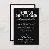 DANKE FÜR IHRE BESTELLUNG Setzen Sie moderne weiße (Vorne/Hinten)