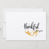 Danke für Ihre Coupon-Karte Einladung (Rückseite)