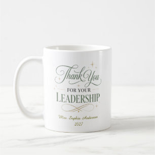 Danke für Ihre Führung Personalized Kaffeetasse