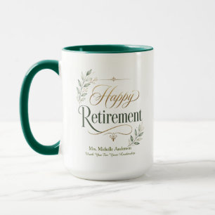 Danke für Ihre Führung Persönlicher Name Tasse