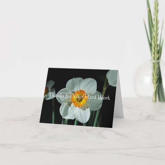 Danke für Ihre harte Arbeit (Vorderseite)