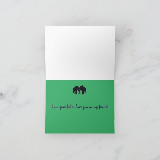 Danke für Ihre Unterstützung (Innenseite)