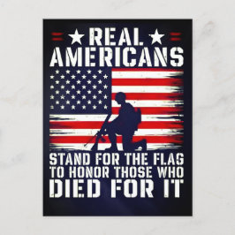 Danke für Ihren Dienst: Veterans Day 2025 Feiertagspostkarte