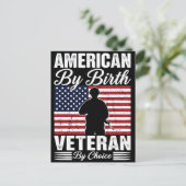 Danke für Ihren Dienst: Veterans Day 2025 Postkarte (Stehend Vorderseite)