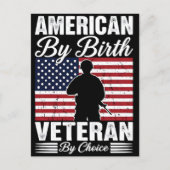 Danke für Ihren Dienst: Veterans Day 2025 Postkarte (Vorderseite)