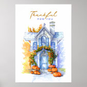 Danke für Ihren Erntedank Day Poster (Vorne)