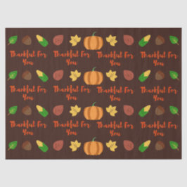 Danke für Ihren Erntedank Seidenpapier