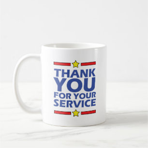 Danke für Ihren Service Kaffeetasse