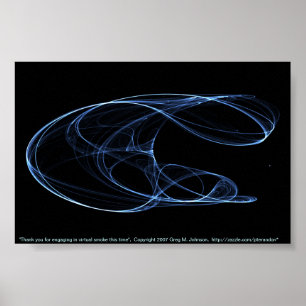 Danke für im virtuellen Rauche sich engagieren Poster